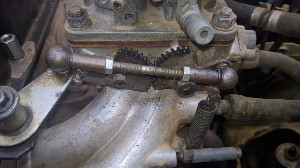 Pieza de afinación de carburador LADA 1300, (2101-2107) arco de engranajes Foto 3 de 4