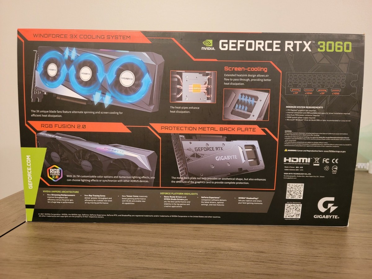 MSI NVIDIA GeForce RTX 3060 12GB GDDR6 Graphics Card - G3060GX12