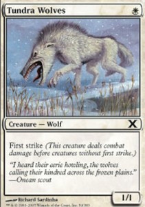 Tundra Wolves x4 - 10th Edition - NM-Mint, English - 10th Edition
