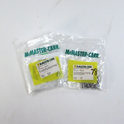LOT of 47 McMaster Carr 18-8 Stainless Steel 3/16 Precision Shoulder Screw 8-32