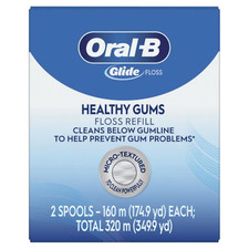 Proctor  Gamble 80779742 Oral-B Glide Healthy Gums Floss 160M Unflavored 2/Pk
