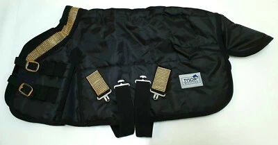 TYSONS BREECHES Stalldecke Schwarz Braun Glitzer 70 75 90 110 150 Gramm Decke Pony TYSONS