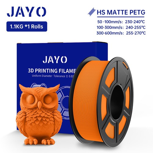 【Buy 10 Pay 6,Add 10】JAYO 3D Filament 1.75mm 1.1KG PLA ABS PETG SILK PLA Classic - Picture 175 of 230