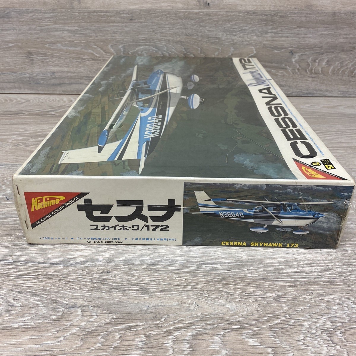 Nichimo Cessna Skyhawk 172 Model Kit 1:20 S-2002-3500 SEALED