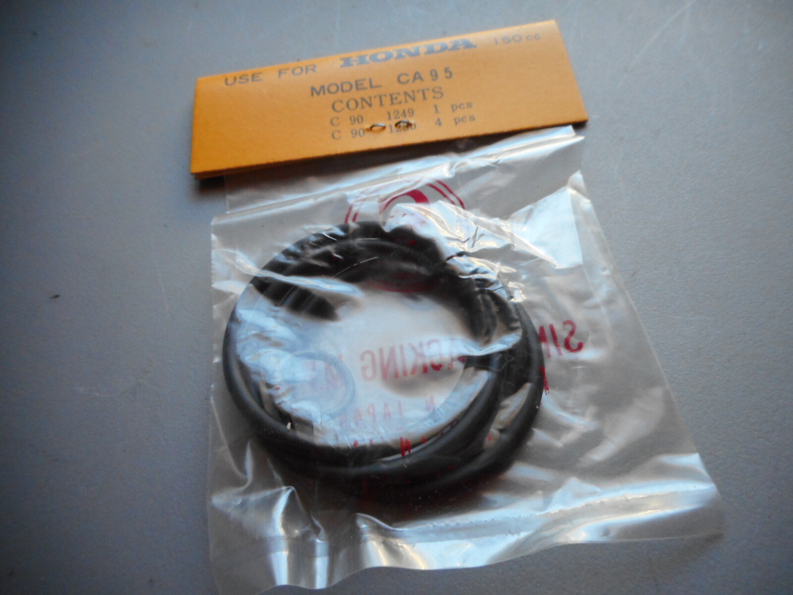NOS Honda Benly Touring 150 CA95 ORING SET QTY5 Rubber Rings eBay