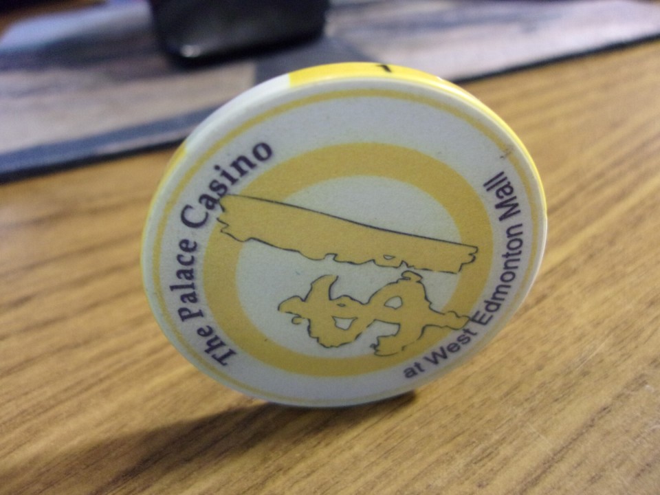 THE PALACE HOTEL CASINO 1 hotel casino gaming poker chip West Edmonton Mall eBay