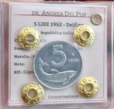 5 LIRE 1952 FDC PERIZIATA