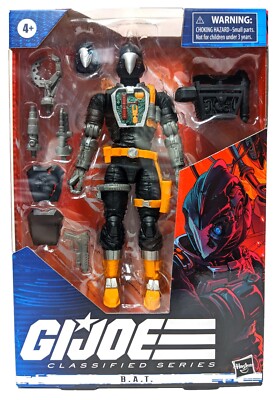  2022 GI JOE Classified Series 6'' Cobra B.A.T. BAT MINT IN BOX