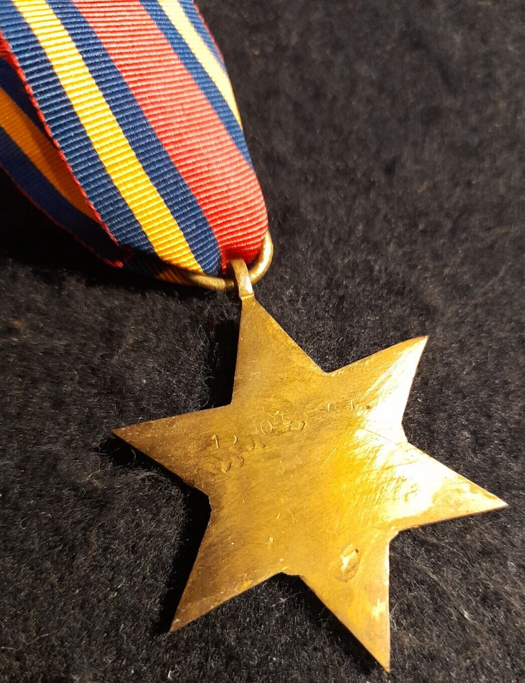 British Issue Medal Original Burma Star numbering Removed from back eBay