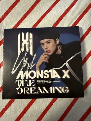 MONSTA X The Dreaming Album Minhyuk AUTOGRAPHED