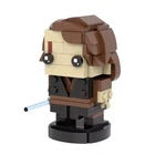 MOC Lego: Anakin Skywalker Star Wars Brickheadz Style Perfect Gift Fast Shipping