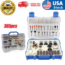 365Pc Abrasive for Dremel Rotary Tool Accessories Grinding Sanding Polishing Set