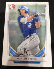 HUNTER DOZIER 2014 Bowman Top Prospects #TP-46 True Rookie Card RC MLB