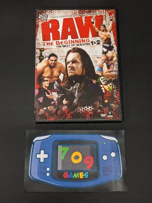 WWE RAW The Beginning The Best Of Seasons 1 & 2 (DVD, 1993)