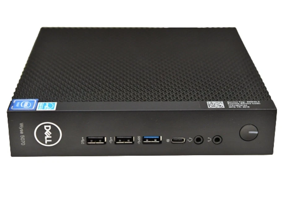 Dell WYSE 5070 thin client Pentium J5005 8 GB RAM fanless mini pc windows 10 pro - Immagine 2 di 3