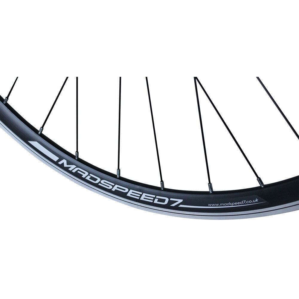 QR 700c (ETRTO 622x15) Road Racing Bike Front Rear Wheel Set 7/8/9/10 Speed