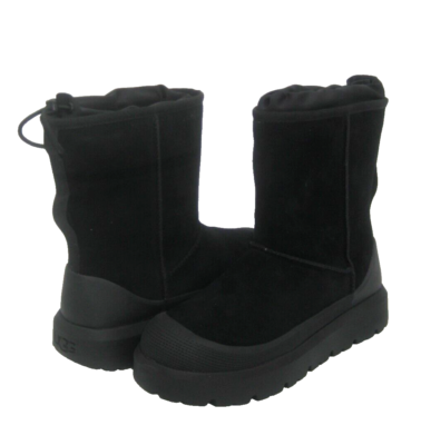 UGG CLASSIC SHORT WEATHER HYBRID ALL GENDER BLACK US MEN 11 /WOMEN