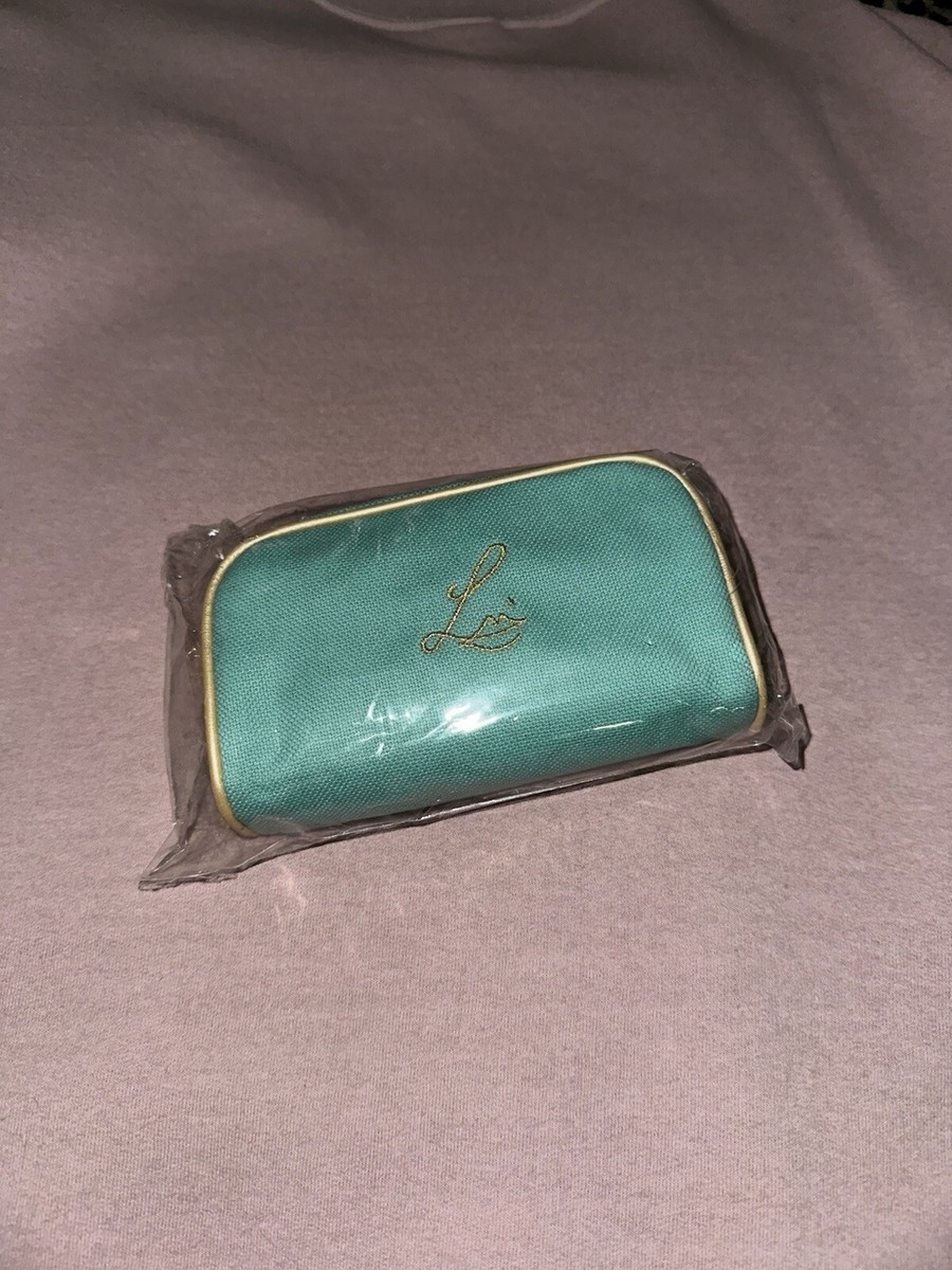 Lisa Eldridge Teal Makeup Bag! Brand New!
