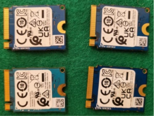 KIOXIA Toshiba SSD KBG40ZNS512G 512GB PCIe3.0x4 NVMe M.2 2230 Solid State Drive - Afbeelding 3 van 6