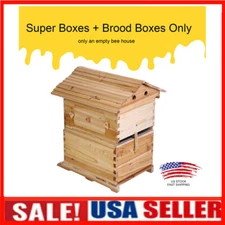Auto Seep Honey Hive Beehive House 7 Auto Beehive Frame Comb Bee Hive Boxes