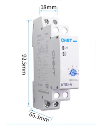 1 PCS New CHINT Time Relay NTE8-120A 220VAC   #E5
