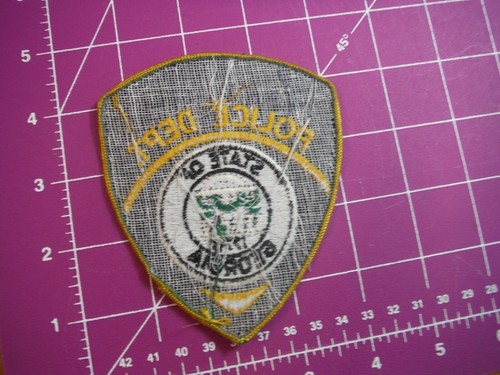Vintage State of Georgia Police Dept. Collectible patch - Picture 2 of 2