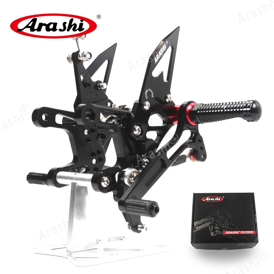 Fit Kawasaki Ninja ZX-10R ABS 2016-2020 Quick Shift Racing Footrest Rearsets — 第 2/4 张图片