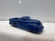 Vintage Renwal No.62 Pick-up Truck Blue Hard Plastic Made in USA