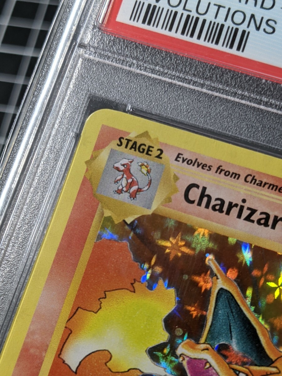 CHARIZARD XY EVOLUTIONS HOLO RARE PSA 6 POKEMON TCG 2016