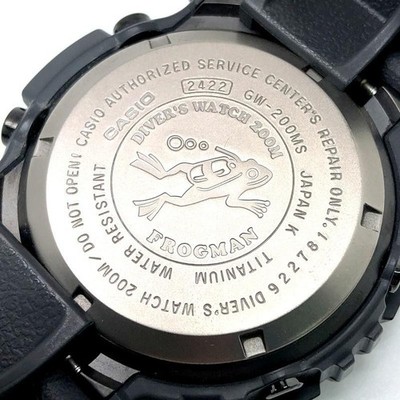 Casio G-Shock GW-200MS-1 Frogman Solar Dark Blue Unisex Tough