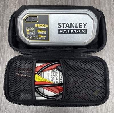 Stanley FatMax 2500 Amp Jump Starter LJ25FC (OPEN BOX)