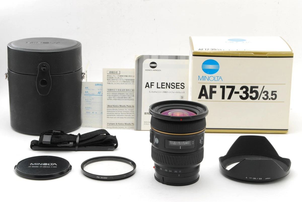 Minolta 17-35mm Focal Camera Lenses for sale | eBay