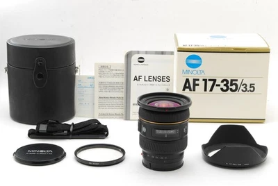 【MINT Box Hood】 Minolta AF Zoom 17-35mm F3.5 G Lens Sony A Alpha from JAPAN P98 - Image 1 of 4