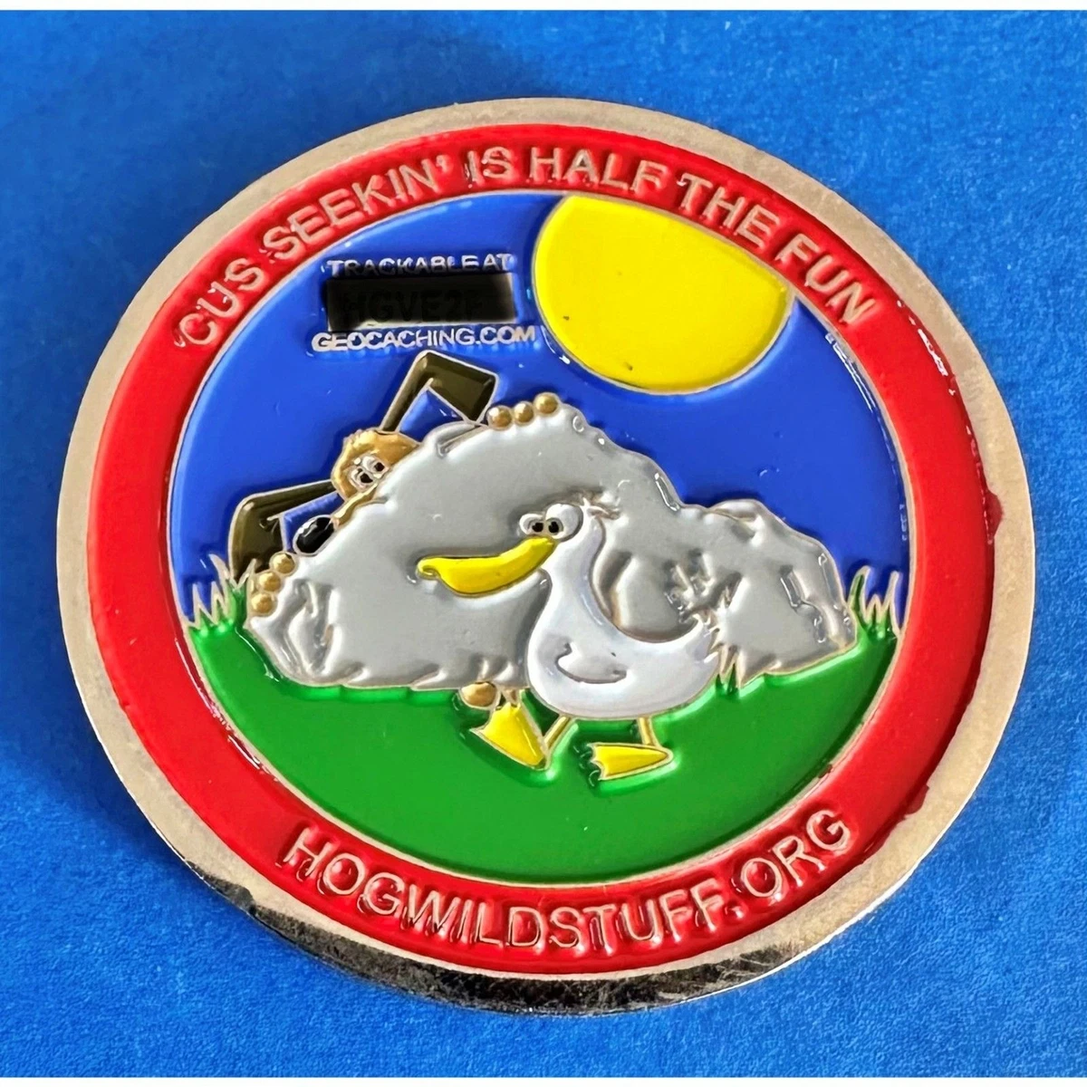 Geocoin Tulsa Oklahoma – Non Activé – Traçable – Édition Régulière