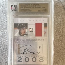 In the Game 2007-08 Ultimate Drew Doughty Silver Auto Jersey /40 Canada