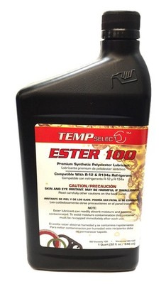 Temp Select Ester 100 Premium Synthetic Polyolester Lubricant 59099 (409510) NOS
