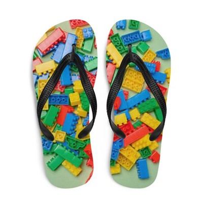 Flip-Flops building blocks ouch photo design made to order flipflops