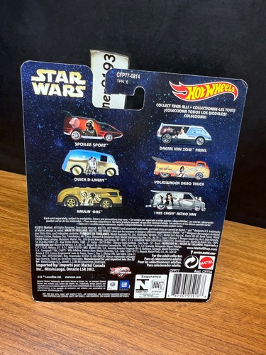 Hot Wheels QUICK D-LIVERY R2-D2 Pop Culture STAR WARS Real Riders HW 1:64 CFP77 - Picture 2 of 4