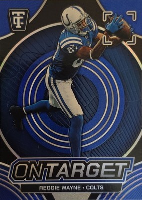 2024 Panini Totally Certified On Target#19 Reggie Wayne Mirror Red