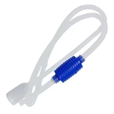 Siphon Pump for Gasoline and Water Portable Manual Transfer Pump with Hose for F