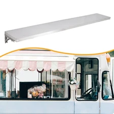 Heavy Duty Stainless Steel Folding Drop Down Concession Wall Shelf 12”x48”US