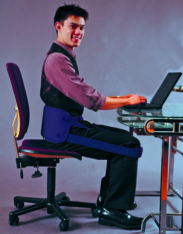 Nada Chair Back-Up with CushShins Premium Back Support System - Navy - Image 2 of 4