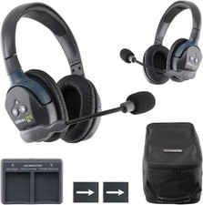 Eartec Full Duplex Wireless Intercom 2 Way Communication System - 2 Doubles