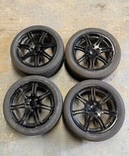 HONDA TYPE-R  4   17  ALLOY WHEELS BLACK  17X7  JJ45 45  S5T-770A