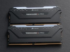 CORSAIR VENGEANCE RGB PRO 16GB 3600MHz DDR4 2x8GB Memory Gaming 3600 BLACK CL16