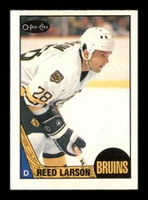 1987 O Pee Chee #131 Reed Larson  NM/NM+ X2336182