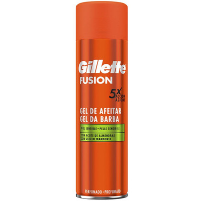 7702018617074 Gillette Fusion żel do golenia dla skóry wrażliwej 200ml (P1) 