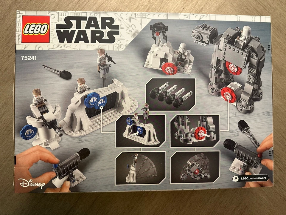 LEGO 75241 Star Wars ação batalha eco base defesa novo lacrado - Imagem 2 de 2