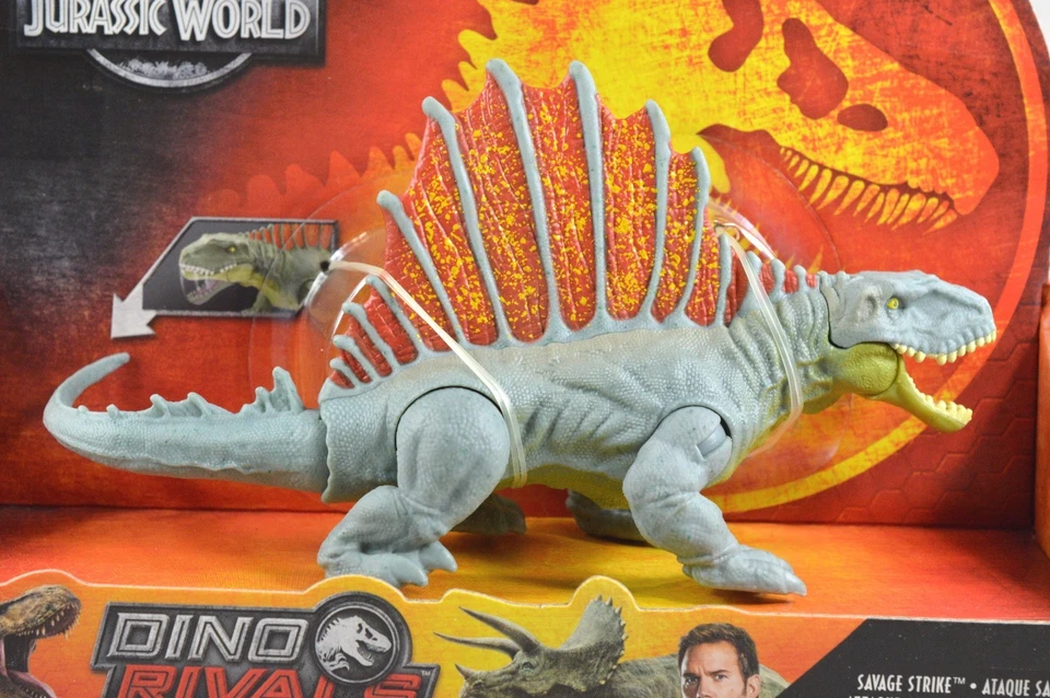 Jurassic World Dino Rivals Savage Strike Dimetrodon Mattel NUEVO Foto 2 de 4