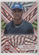 2018 Panini Elite Extra Edition Aspirations Red 120/150 Yamal Flores #186 0c6